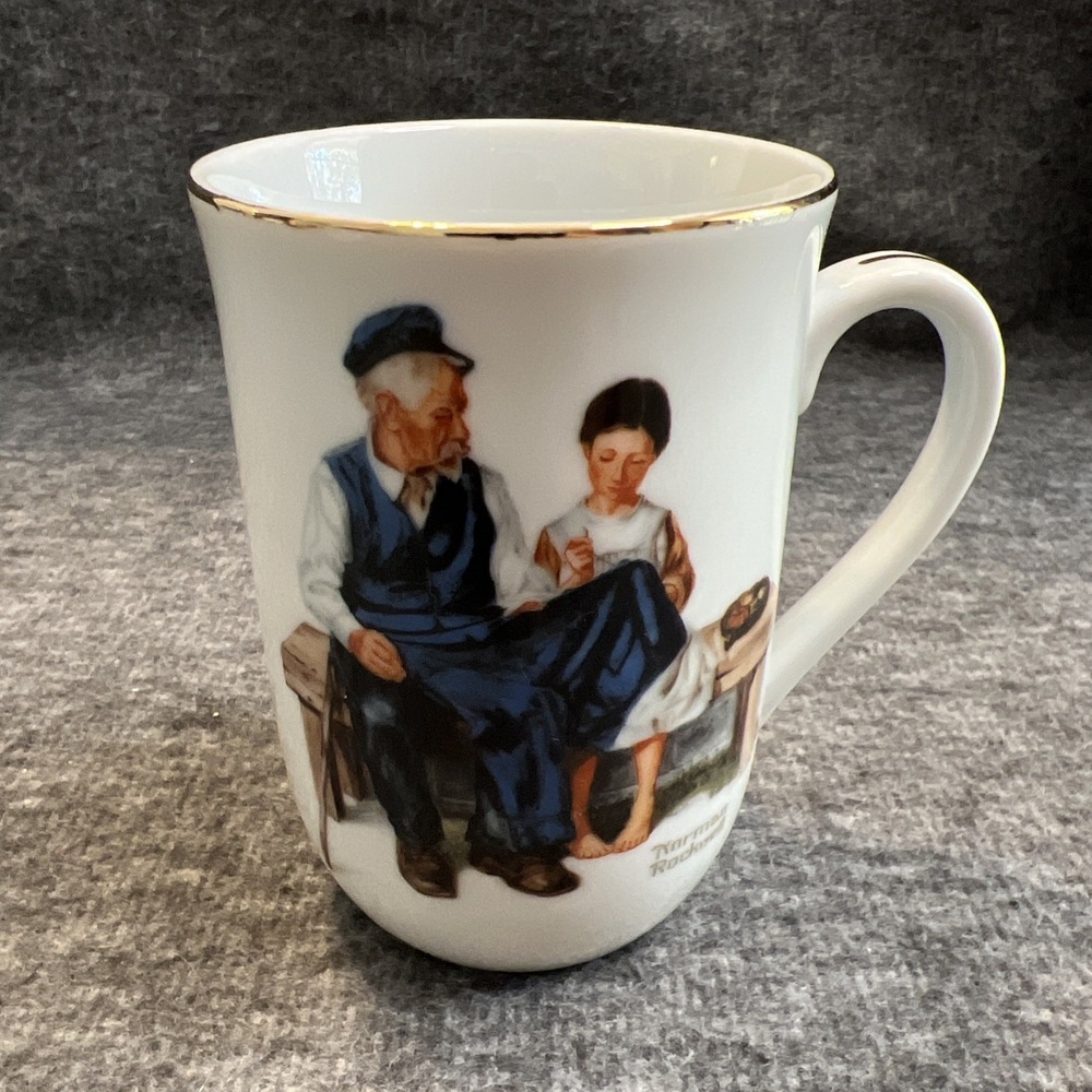 Norman Rockwell‎ Museum 1982 THE LIGHTHOUSE KEEPER'S DAUGHTER Coffee Cup Tea Mug